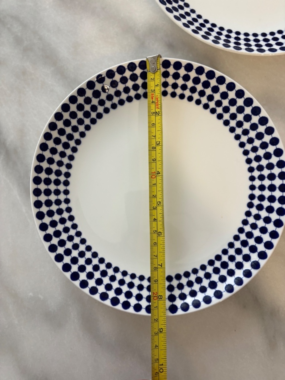 Gustavsbergs Porslinsfabrik Adam plate Set of 2 - Picture 3 of 6